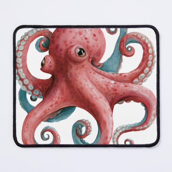 Item preview, Pink Octopus designed and sold by regiaart.