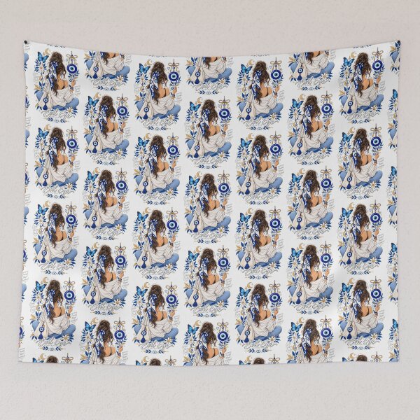 Item preview, EVIL EYE LIGHT BLUE expand your worldview, and encourage self-acceptance designed and sold by syamkumar s.