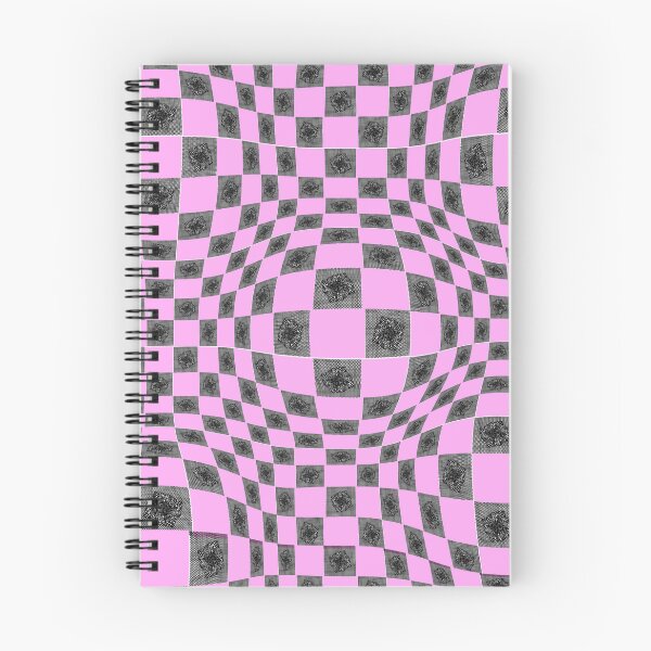Item preview, Checkered pink and black Opt-Art designed and sold by Zoilasosaart.