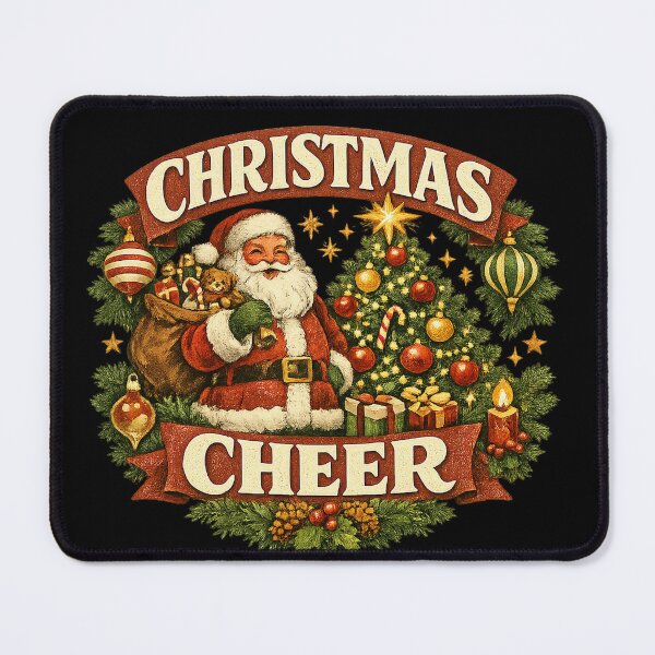 Item preview, Christmas Cheer Vintage Santa Christmas Holiday Gift designed and sold by LiviuGligoros.