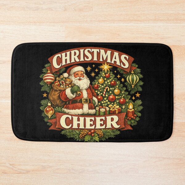 Item preview, Christmas Cheer Vintage Santa Christmas Holiday Gift designed and sold by LiviuGligoros.