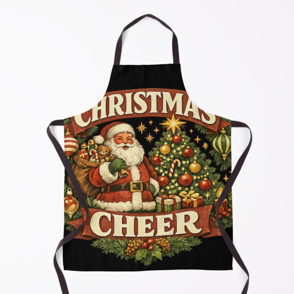 Item preview, Christmas Cheer Vintage Santa Christmas Holiday Gift designed and sold by LiviuGligoros.