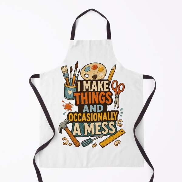 Item preview, I Make Things—and Occasionally a Mess designed and sold by Foxglow Studio.
