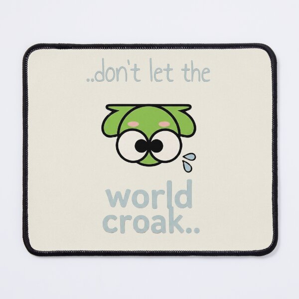 Item preview, ..don't let the world croak • climate change frog designed and sold by Applecrunch.