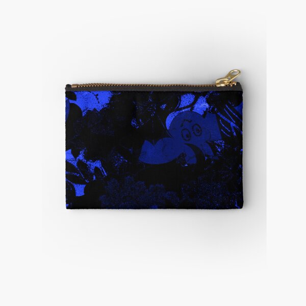 Item preview, Blue Bats Gothic Pattern — Dark Cottagecore Halloween Art designed and sold by BatNature.