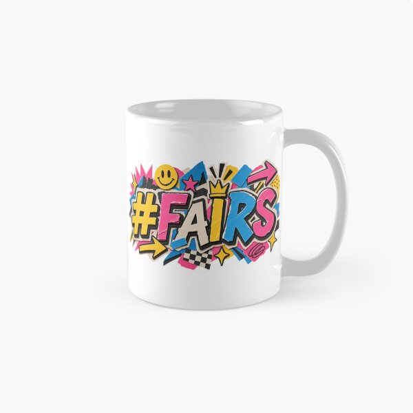 Item preview, Fair Slang Colorful Paper Cutout Typography designed and sold by Promoffy.