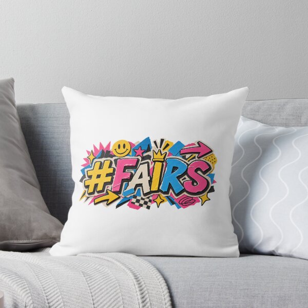 Item preview, Fair Slang Colorful Paper Cutout Typography designed and sold by Promoffy.