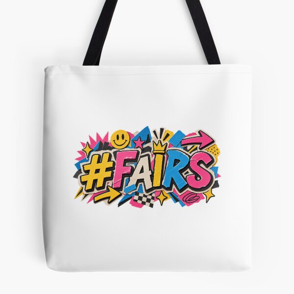 Item preview, Fair Slang Colorful Paper Cutout Typography designed and sold by Promoffy.