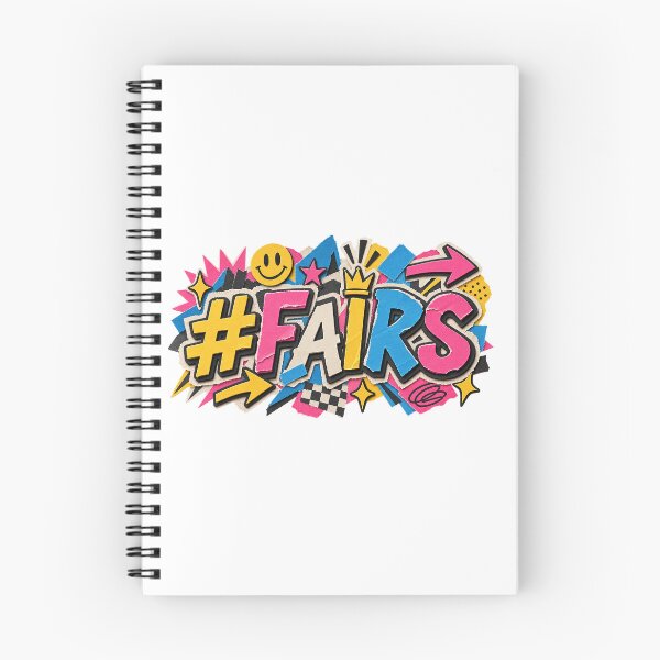 Item preview, Fair Slang Colorful Paper Cutout Typography designed and sold by Markloom.co.