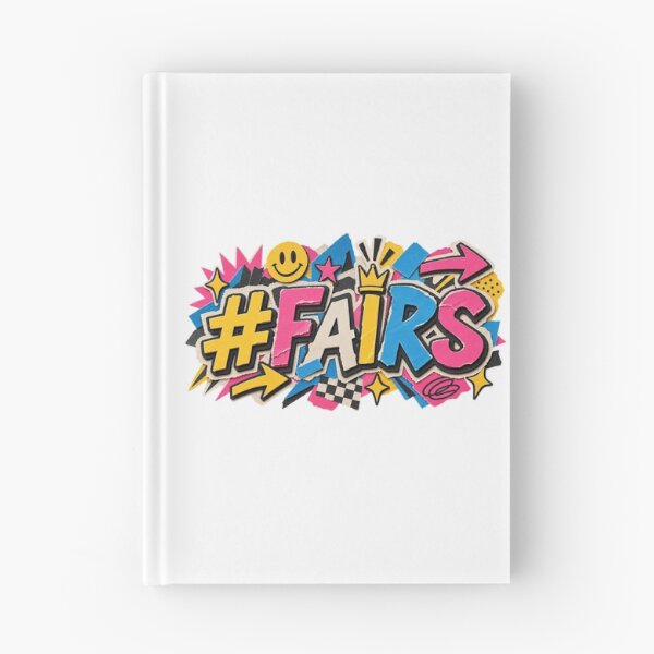 Item preview, Fair Slang Colorful Paper Cutout Typography designed and sold by Promoffy.