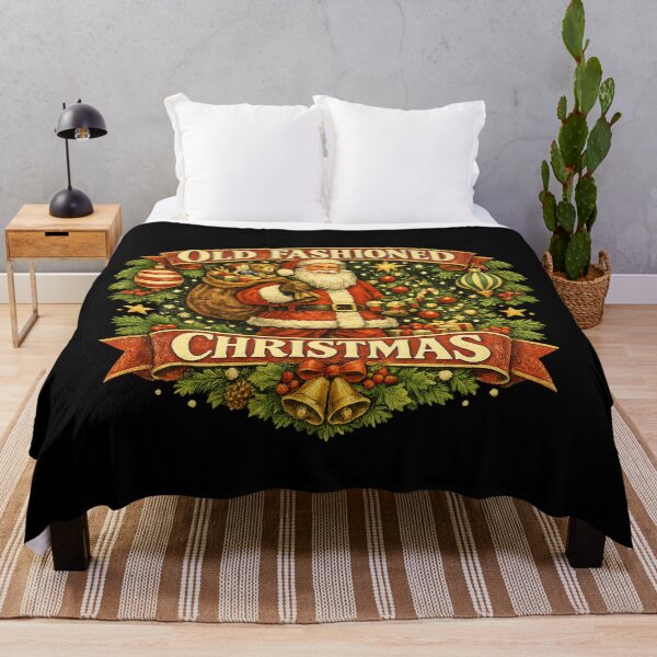 Item preview, Vintage Old Fashioned Christmas Classic Holiday Design designed and sold by LiviuGligoros.