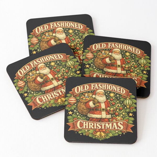 Item preview, Vintage Old Fashioned Christmas Classic Holiday Design designed and sold by LiviuGligoros.