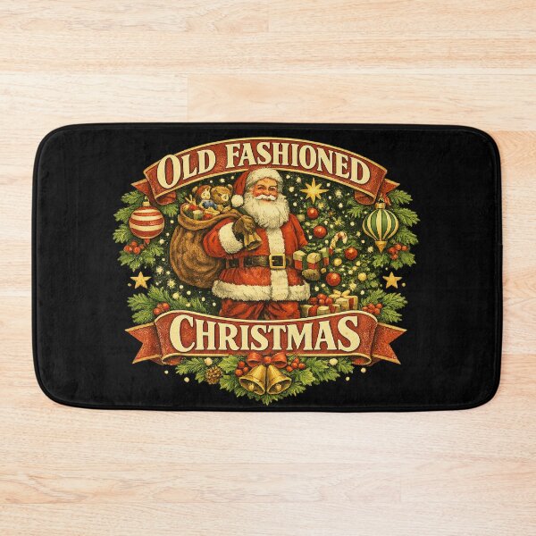 Item preview, Vintage Old Fashioned Christmas Classic Holiday Design designed and sold by LiviuGligoros.