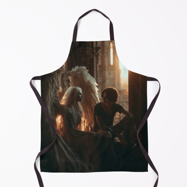Item preview, The Angel Who Stayed Until Sunset designed and sold by oanaunciuleanu.