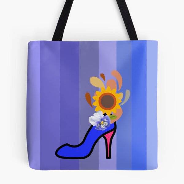 Item preview, Surreal Floral Sandal in Shades of Blue designed and sold by AWADHESH  CHAURASIA.