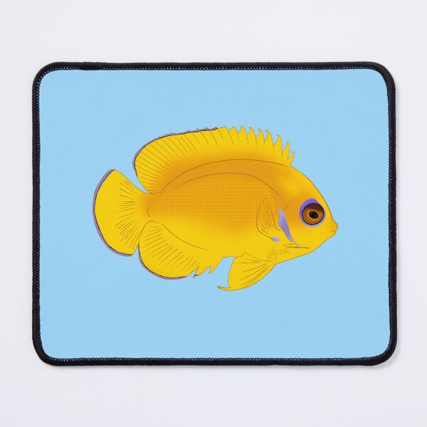 Item preview, Lemonpeel Dwarf Angelfish designed and sold by Copperbora.