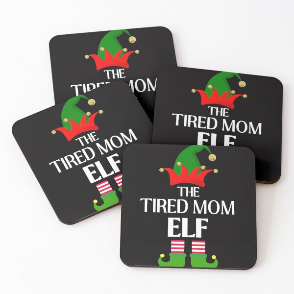 Item preview, The TIRED MOM Elf Family Christmas Elf Costume designed and sold by WeirdlyRare.