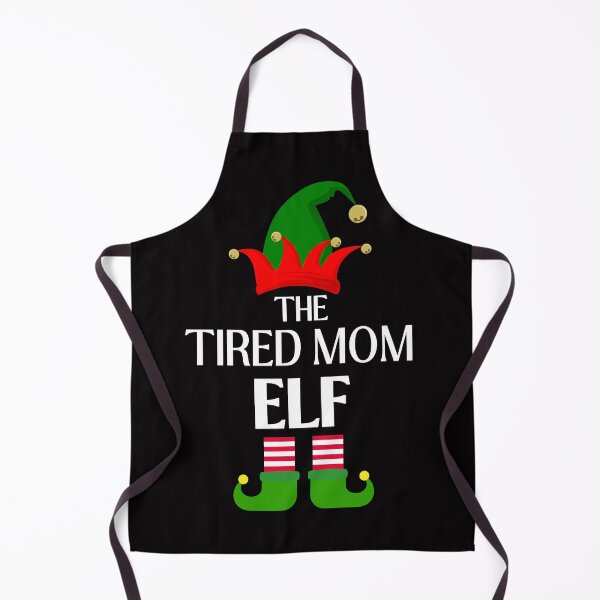 Item preview, The TIRED MOM Elf Family Christmas Elf Costume designed and sold by WeirdlyRare.