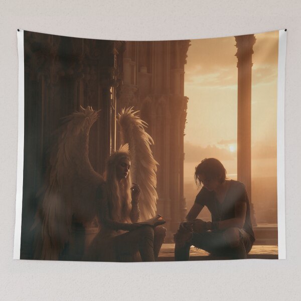 Item preview, The Angel Who Stayed Until Sunset designed and sold by oanaunciuleanu.