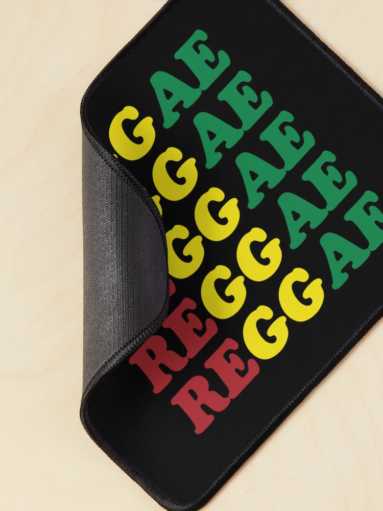 Thumbnail 2 of 5, Mouse Pad, Reggae Reggae Reggae designed and sold by RastaColors.