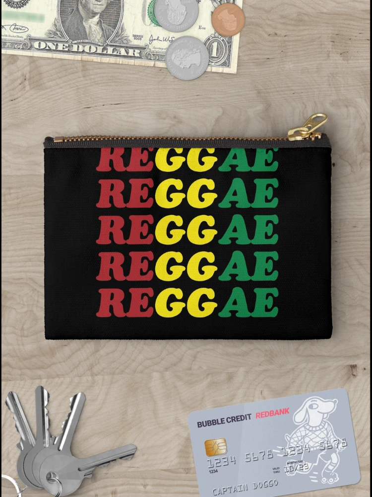 Thumbnail 3 of 4, Zipper Pouch, Reggae Reggae Reggae designed and sold by RastaColors.