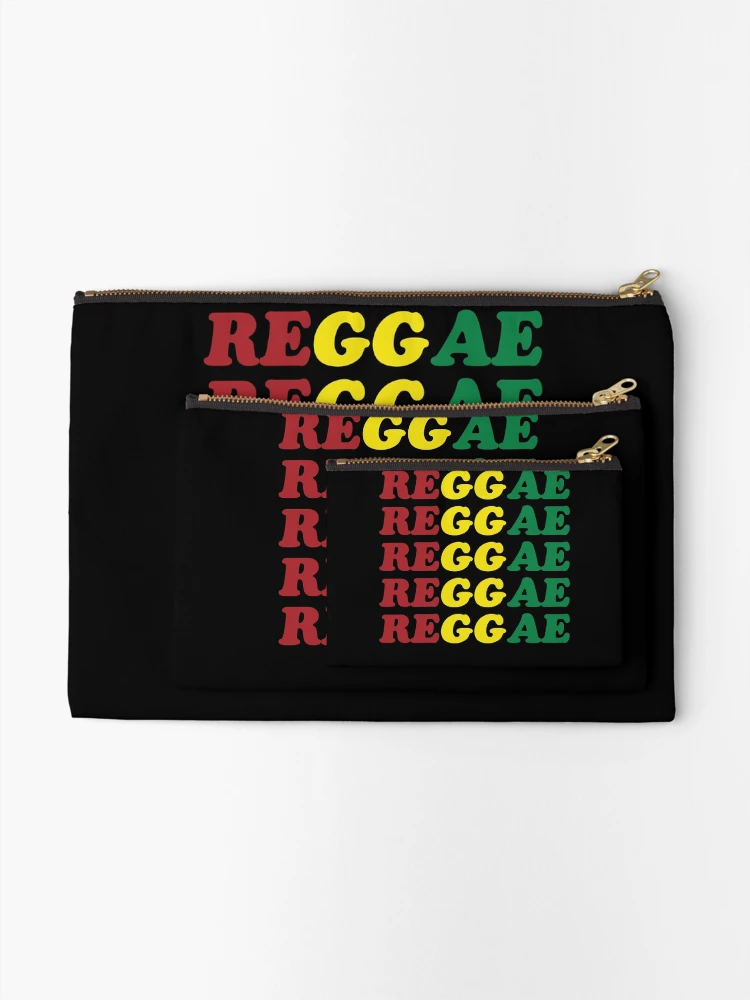 Thumbnail 2 of 4, Zipper Pouch, Reggae Reggae Reggae designed and sold by RastaColors.