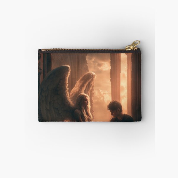 Item preview, The Angel Who Stayed Until Sunset designed and sold by oanaunciuleanu.