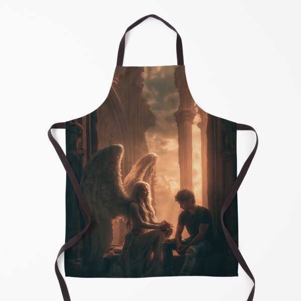Item preview, The Angel Who Stayed Until Sunset designed and sold by oanaunciuleanu.