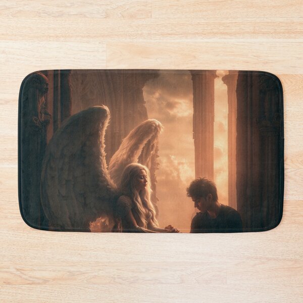Item preview, The Angel Who Stayed Until Sunset designed and sold by oanaunciuleanu.