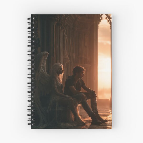 Item preview, The Angel Who Stayed Until Sunset designed and sold by oanaunciuleanu.