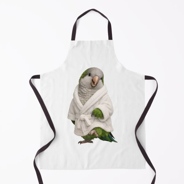 Item preview, Comfy Bathrobe Quaker Parrot designed and sold by Sillytoe.