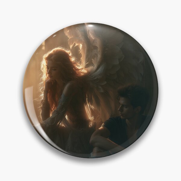 Item preview, The Angel Who Stayed Until Sunset designed and sold by oanaunciuleanu.