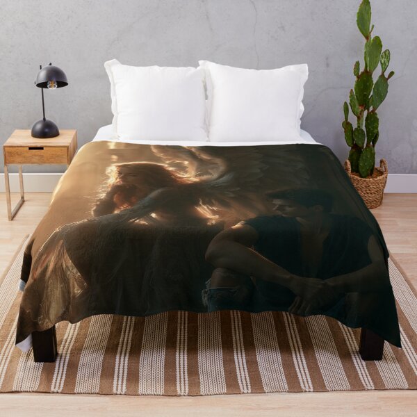 Item preview, The Angel Who Stayed Until Sunset designed and sold by oanaunciuleanu.