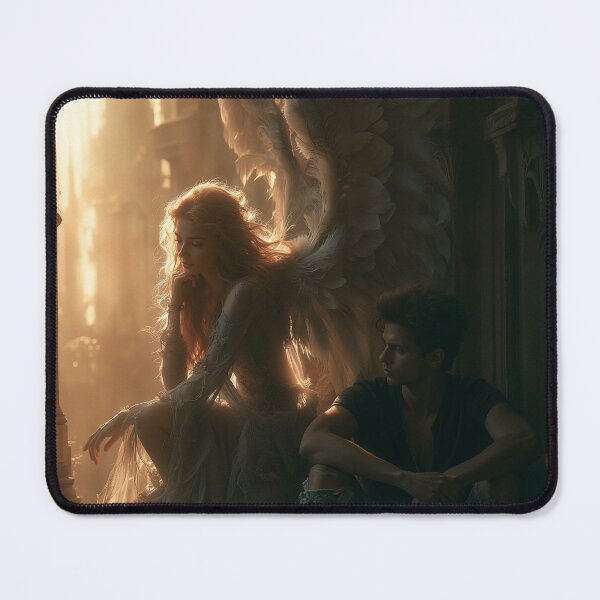 Item preview, The Angel Who Stayed Until Sunset designed and sold by oanaunciuleanu.