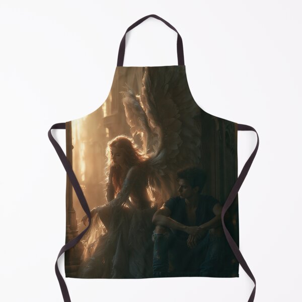 Item preview, The Angel Who Stayed Until Sunset designed and sold by oanaunciuleanu.