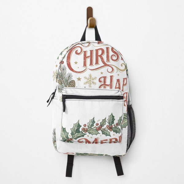 Item preview, Merry Christmas Happy Holidays Vintage Christmas Gift designed and sold by LiviuGligoros.