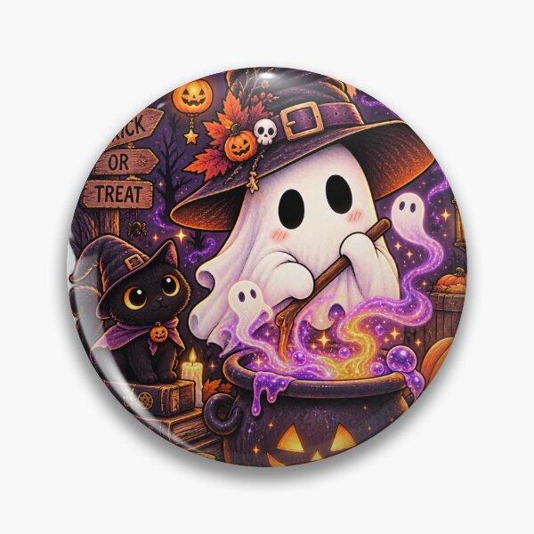 Item preview, Ghost Witch Magic Cauldron designed and sold by TeikunShop.