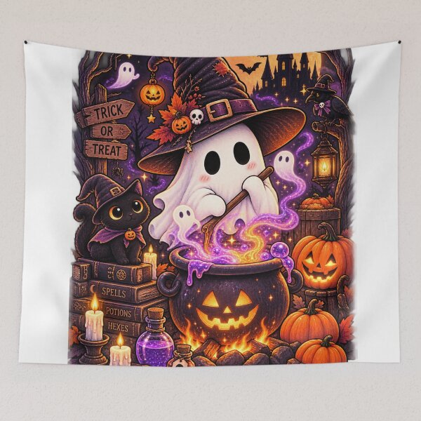 Item preview, Ghost Witch Magic Cauldron designed and sold by TeikunShop.
