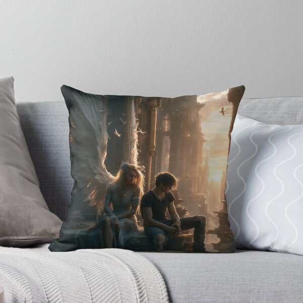 Item preview, The Angel Who Stayed Until Sunset designed and sold by oanaunciuleanu.