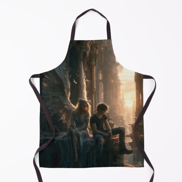Item preview, The Angel Who Stayed Until Sunset designed and sold by oanaunciuleanu.