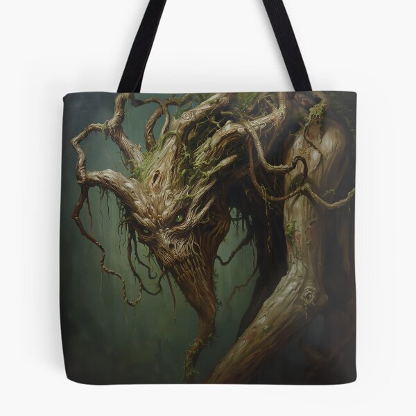 Item preview, Ancient Forest Monster Creature designed and sold by ArcaneVisionArt.