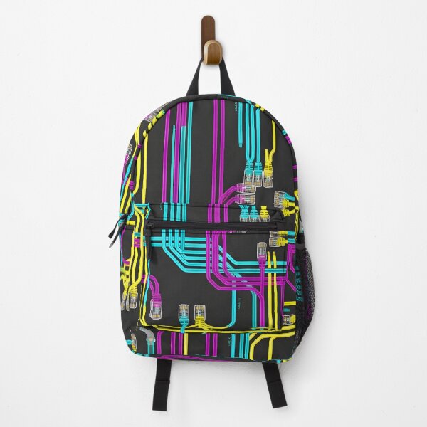 Item preview, Ethernet Patch Cable RJ45 Seamless Tech Pattern Desk Mat designed and sold by ThirdShiftLab.