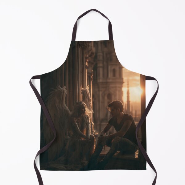 Item preview, The Angel Who Stayed Until Sunset designed and sold by oanaunciuleanu.