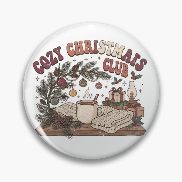 Item preview, Cozy Christmas Club Vintage Holiday Christmas Gift designed and sold by LiviuGligoros.
