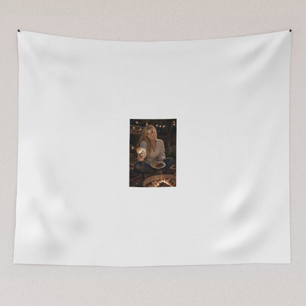 Item preview, Astrid Aurelia making s'mores by campfire designed and sold by CathryneDelamort.
