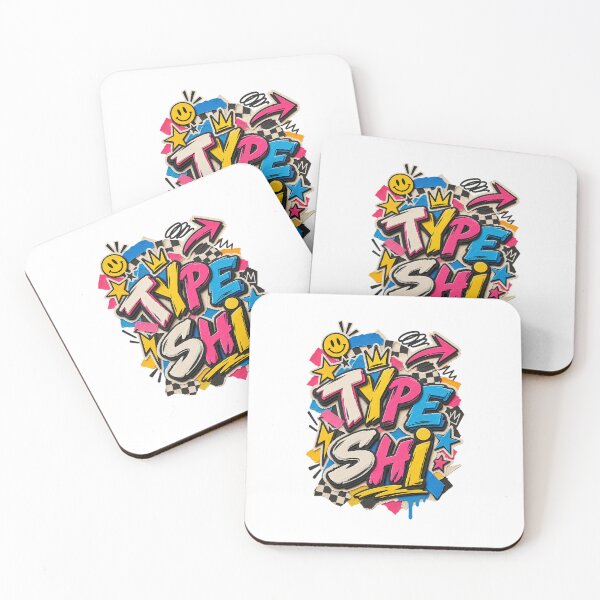 Item preview, Type Shi Gen Z Slang Paper Cutout designed and sold by Promoffy.