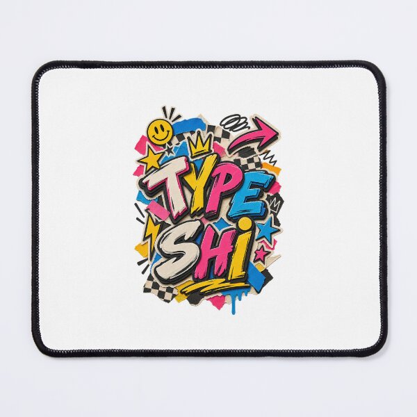 Item preview, Type Shi Gen Z Slang Paper Cutout designed and sold by Promoffy.