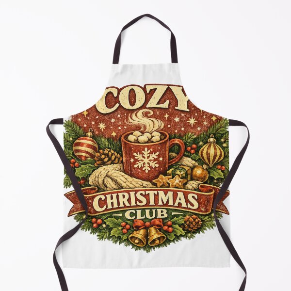 Item preview, Cozy Christmas Retro Holiday Club Christmas Design designed and sold by LiviuGligoros.