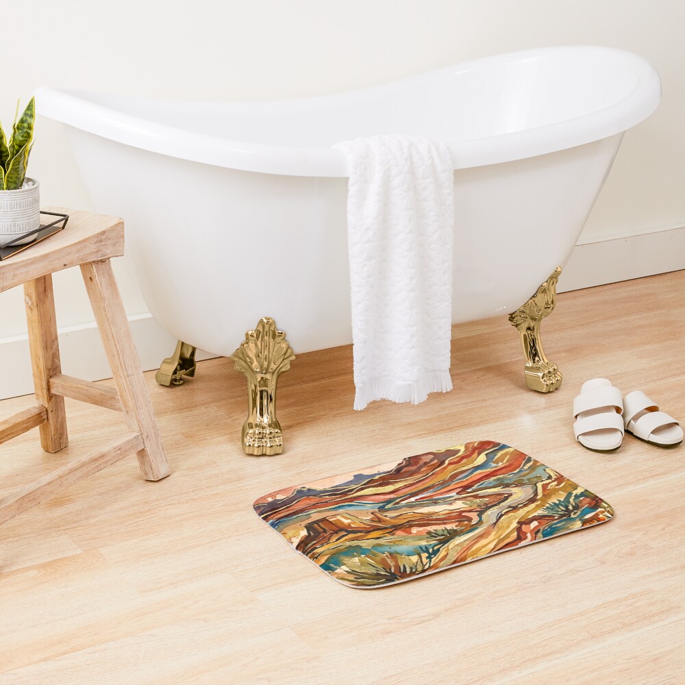 Item preview, Bath Mat designed and sold by GraphicsClub.