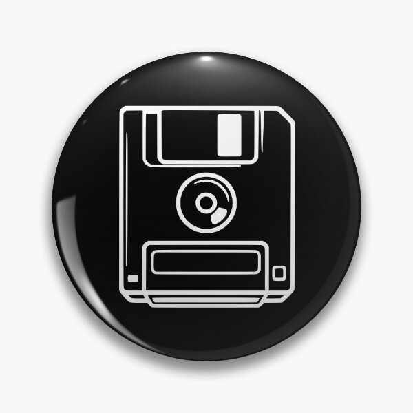 Item preview, Retro floppy disk, old computer technology, minimalist designed and sold by FeverVoid.